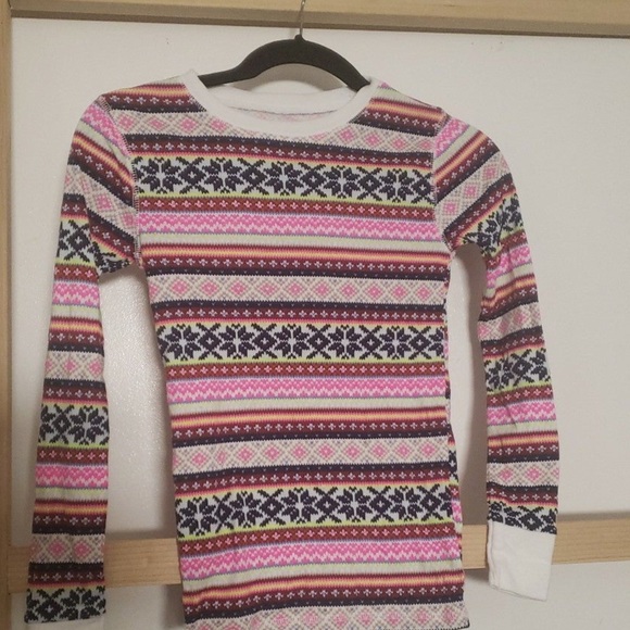 Old Navy Other - Old Navy girls PJ top Multi Color Size Large 10